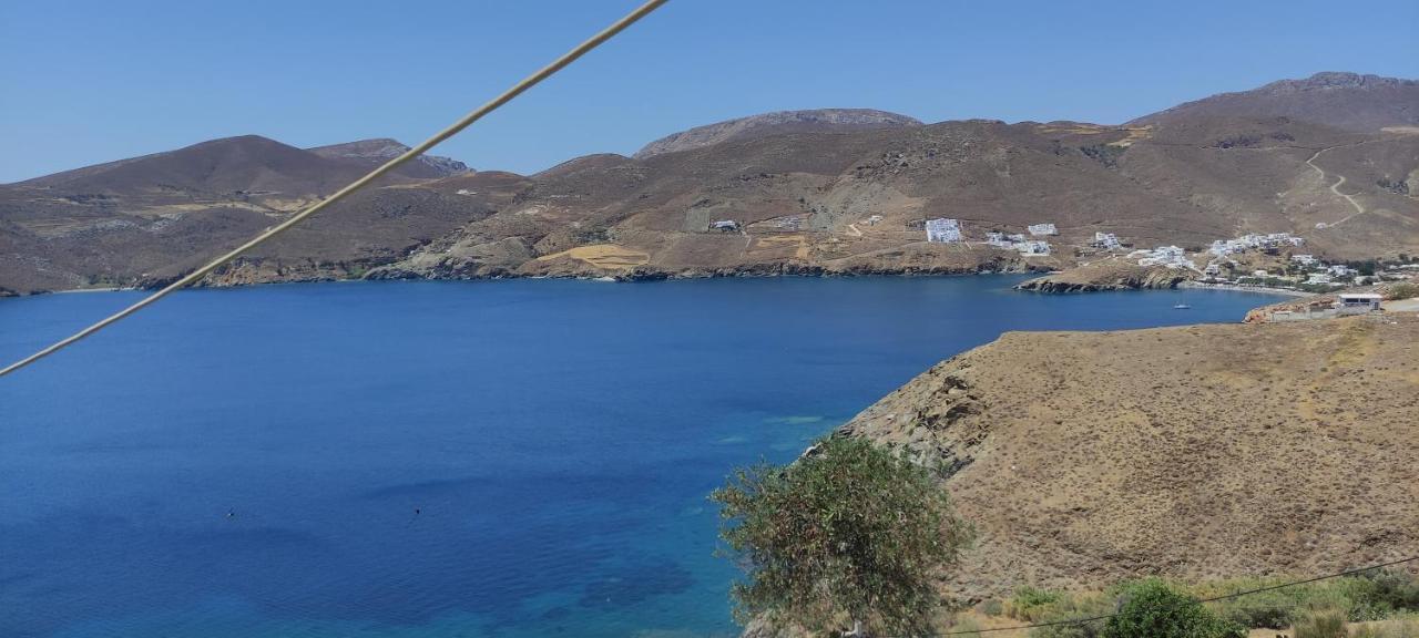 Hotel Asvestoti Mesonettes Blue Light Σιελ Μεζονετεs Pera Gyalos Exteriér fotografie